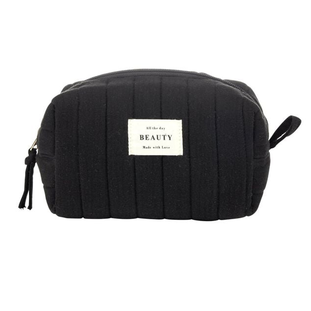 Trousse de toilette gaze de coton 18x10xH10cm (3 mod&egrave;les)