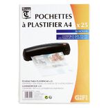 Pochette plastique A4 pour plastifieuse x25