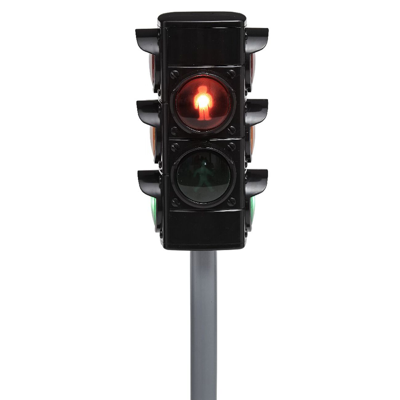 MUSISALY Jouet modèle de feu de signalisation pour enfants avec fonction d'éclairage commutable et matériau plastique sûr, pour la route