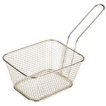 Panier de pr&eacute;sentation m&eacute;tal dor&eacute; ou argent&eacute; 24x11xH13,5cm
