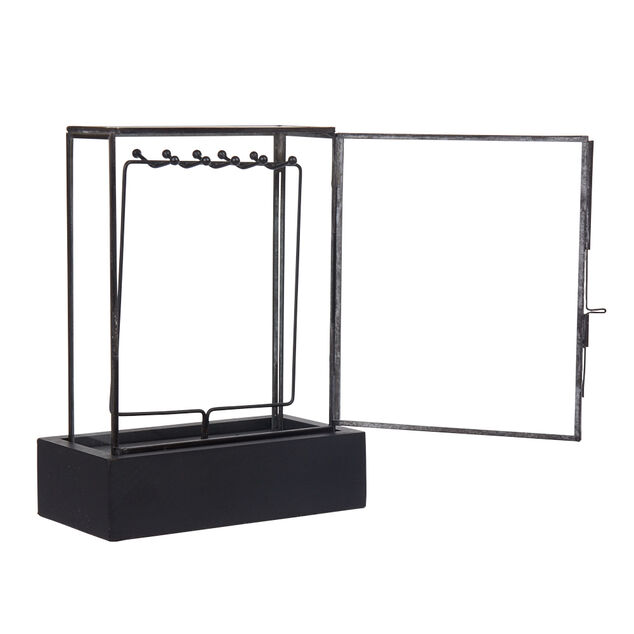 Porte bijoux en forme de coffre en verre collection Urban