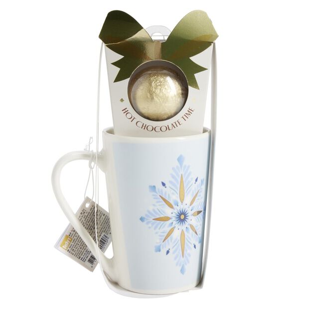 Coffret mug Noël 330ml avec oeuf en chocolat (3 modèles)