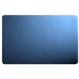 Set de table rectangulaire plastique bleu uni