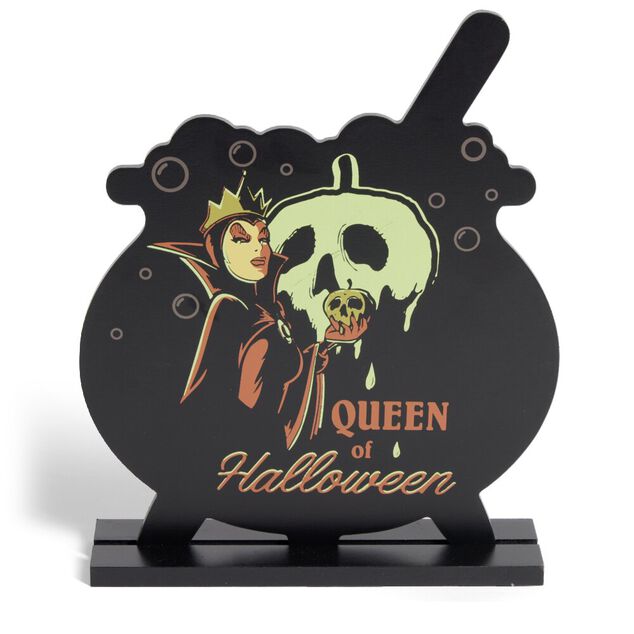 D&eacute;coration &agrave; poser Disney Mal&eacute;fique Queen of Halloween 20xH24,5cm