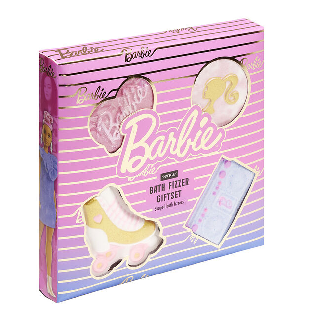 Ensemble galets de bain Barbie 4 pi&egrave;ces