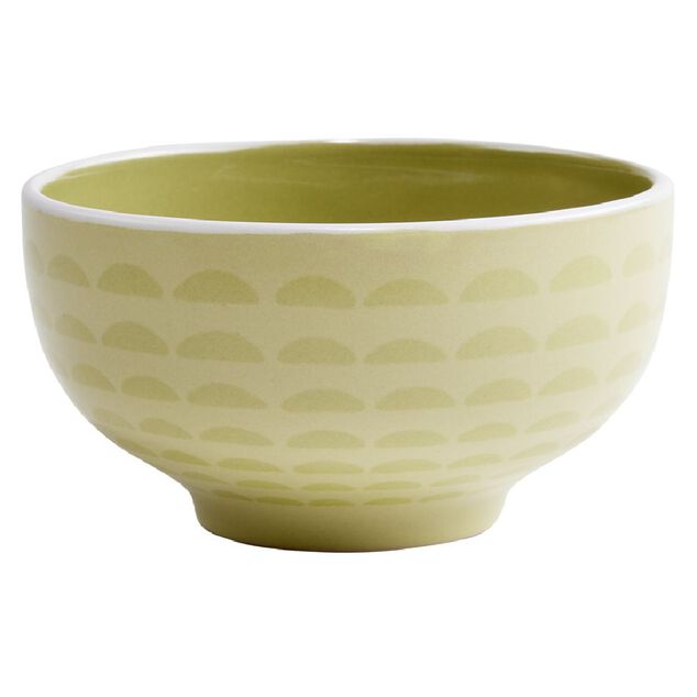 Coupelle faïence à motifs Ø11,5xH6,5cm