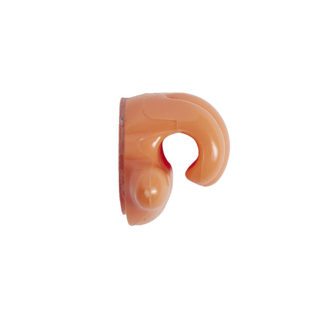 Lot de 10 crochets adhésifs forme main multicolore