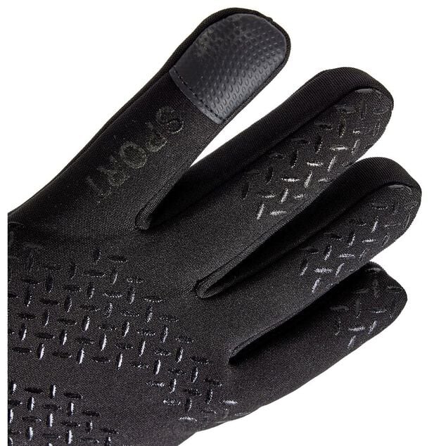 Gant tactile adulte 2 doigts noir