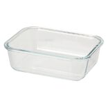 Bo&icirc;te en verre et bambou 1 L