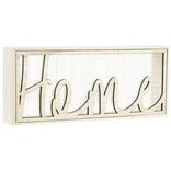 Mot &agrave; poser en bois marron 23x4xH11cm