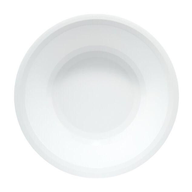 Bol plastique x8 blanc &Oslash;19,5cm