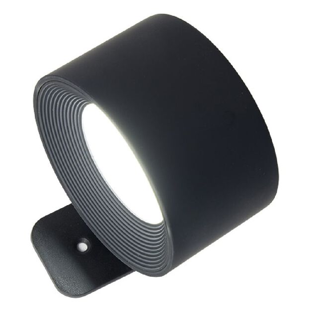 Applique murale nomade rechargeable noir &Oslash;7,5x4,5cm