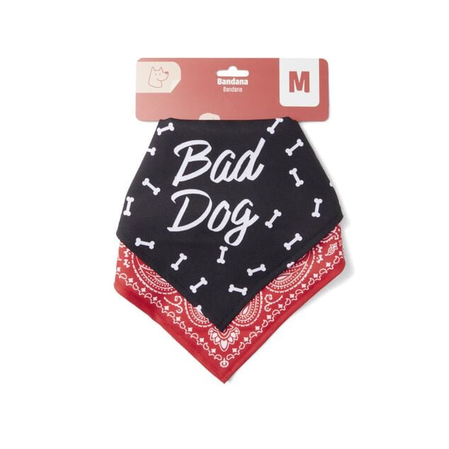 Lot de 2 bandanas pour chien - Taille M