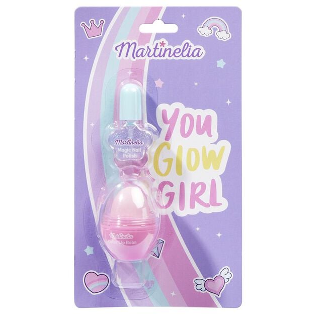 Baume et vernis &agrave; ongles Martinelia You glow Girl 2 pi&egrave;ces