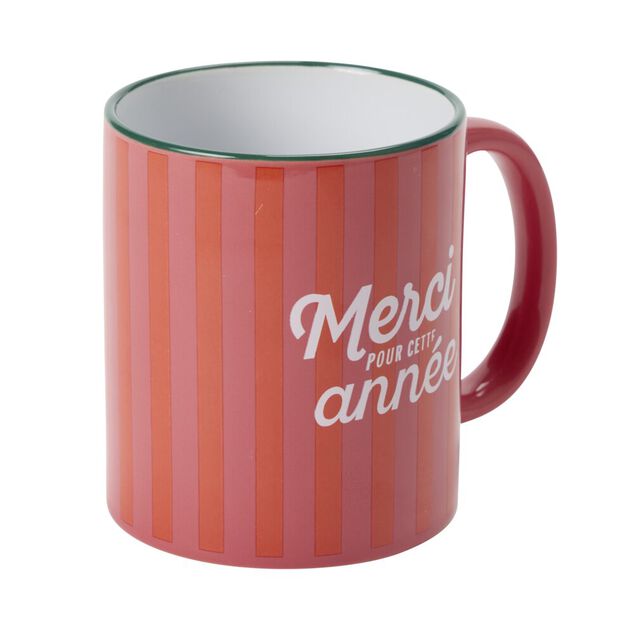 Mug remerciement Merci pour cette ann&eacute;e 350ml c&eacute;ramique &agrave; motif (3 mod&egrave;les)