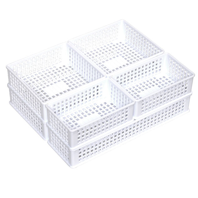 Panière de rangement x6 de tailles différentes