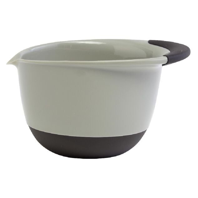 Bol &agrave; mixer gris et bleu x2