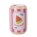 Vase c&eacute;ramique forme canette jus de fruit &Oslash;7x11,5cm (2 mod&egrave;les)