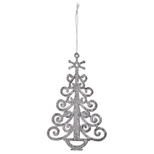 D&eacute;co &agrave; suspendre paillette argent&eacute; - 10 mod&egrave;les