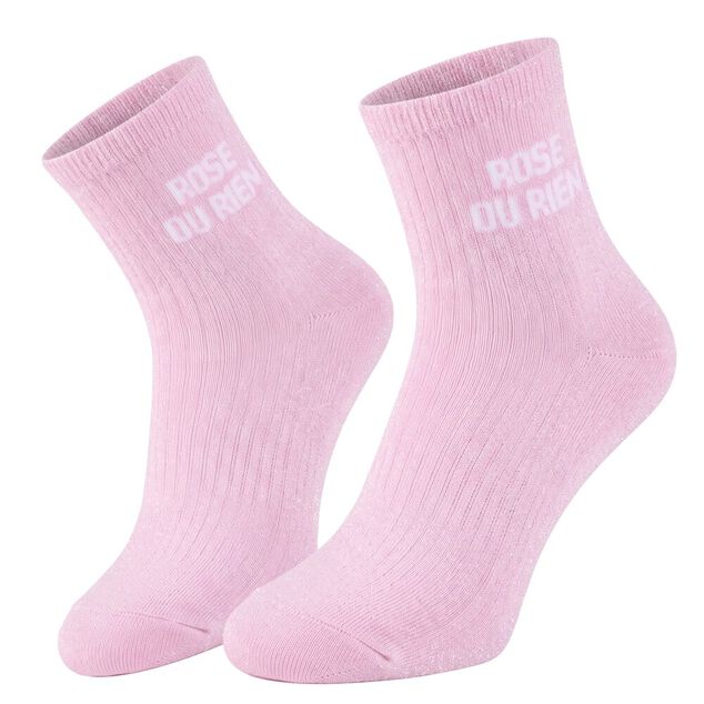 Chaussettes femme paillett&eacute;es message girly taille unique (plusieurs mod&egrave;les)