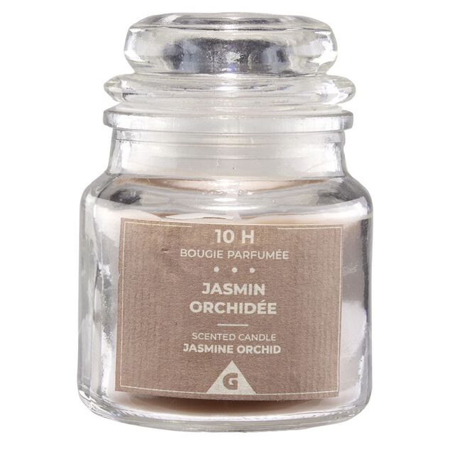 Bougie parfum&eacute;e dans bonbonni&egrave;re (8 mod&egrave;les)