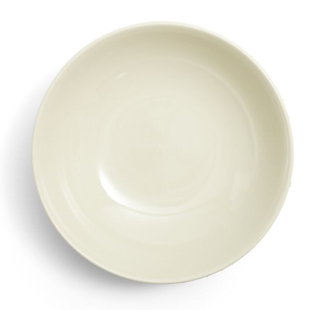 Assiette &agrave; soupe Madrid gr&egrave;s beige &Oslash;20cm
