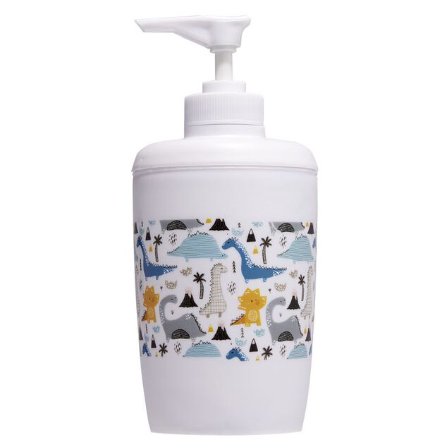 Distributeur de savon motif dinosaure Ø7xH15,6cm