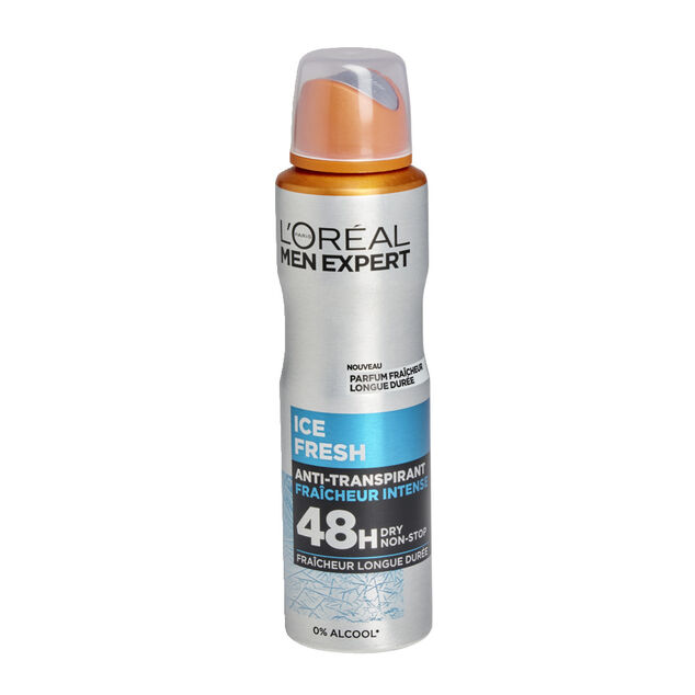 D&eacute;odorant Men Expert L'Or&eacute;al Ice Fresh 48H 150ml