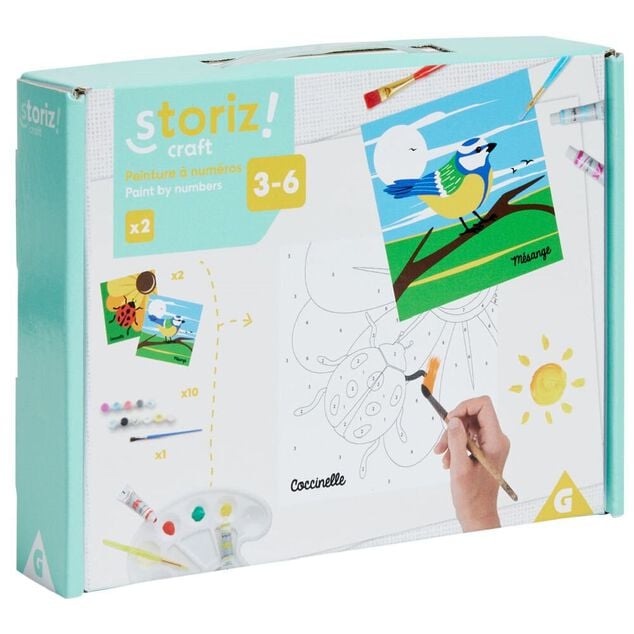 Activité carte à peindre x2