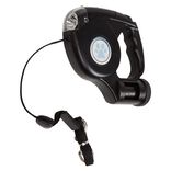 Laisse enrouleur distributeur de sac et lampe LED (2 modèles)