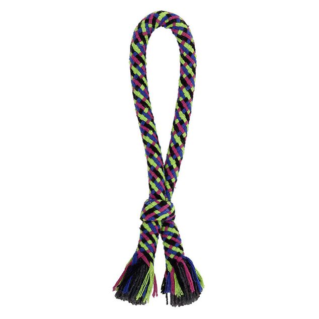 Jouet pour chien Poign&eacute;e en corde avec noeud L.12 cm