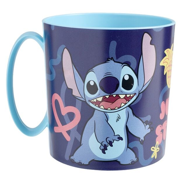 Tasse plastique Stitch bleu 39cl