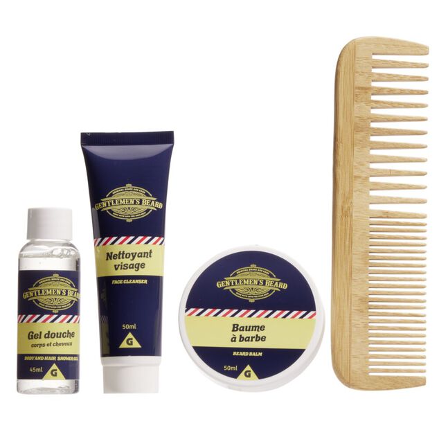 Coffret Barbier soin barbe et moustache