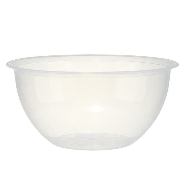 Bol &agrave; mixer 5L rond plastique &Oslash;20xH13cm (3 mod&egrave;les)