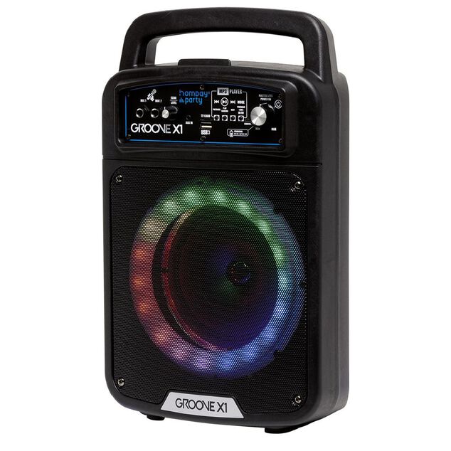 Enceinte Homday Groove X1 sur pied