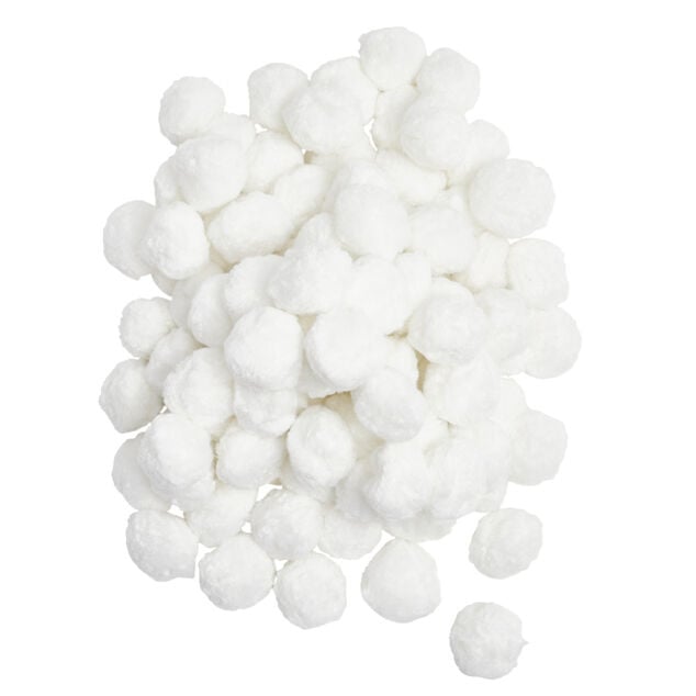 Balle filtrante pour piscine en plastique 500gr &Oslash;5cm