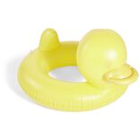 Bouée gonflable canard jaune Ø110cm