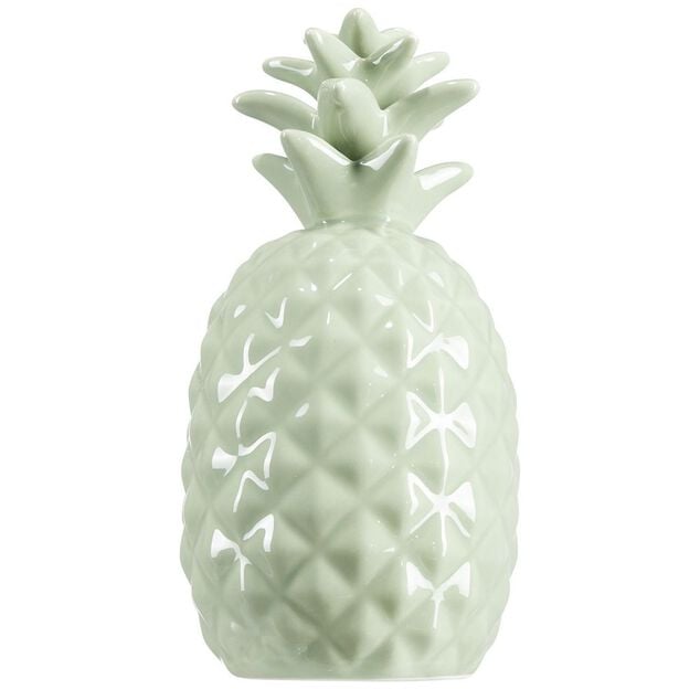Ananas d&eacute;co en c&eacute;ramique H16,5 cm