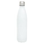 Bouteille isotherme blanc motif feuillage 750ml
