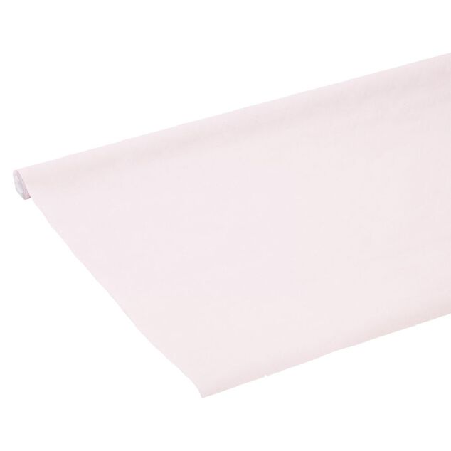 Nappe en papier damass&eacute; rose 6m