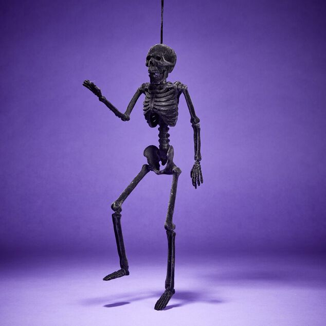 Squelette &agrave; suspendre Halloween H40cm