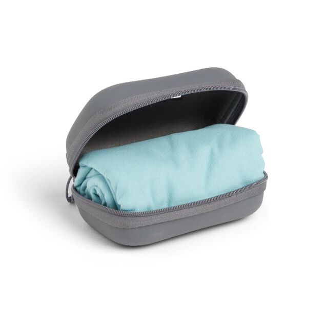 Serviette de sport en microfibre 80x42cm avec &eacute;tui de rangement