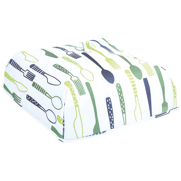 Couvre plat isotherme blanc imprim&eacute;