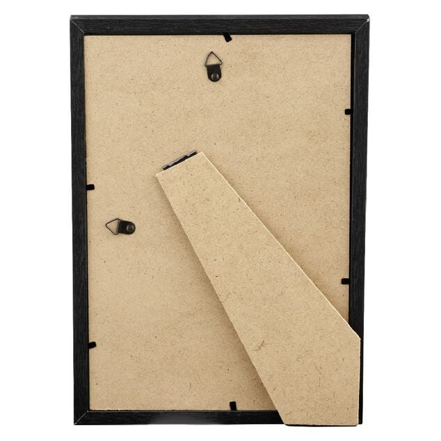 Cadre photo bois noir 1 vue 15 x 20 cm