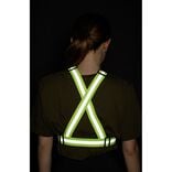 Gilet r&eacute;fl&eacute;chissant ajustable taille universelle jaune fluo