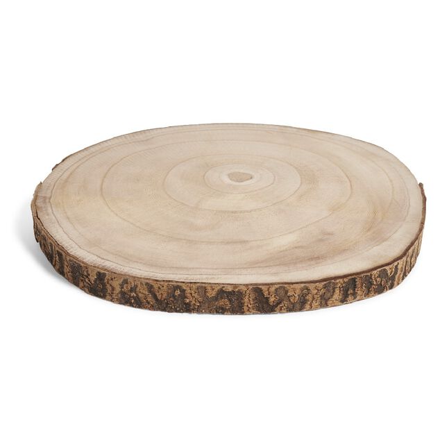 Dessous d'assiette rondin de bois &Oslash;30cm