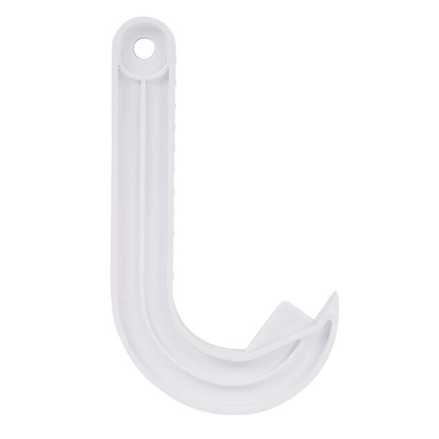 Ouvre-bo&icirc;te &agrave; anneau ergonomique L15cm blanc