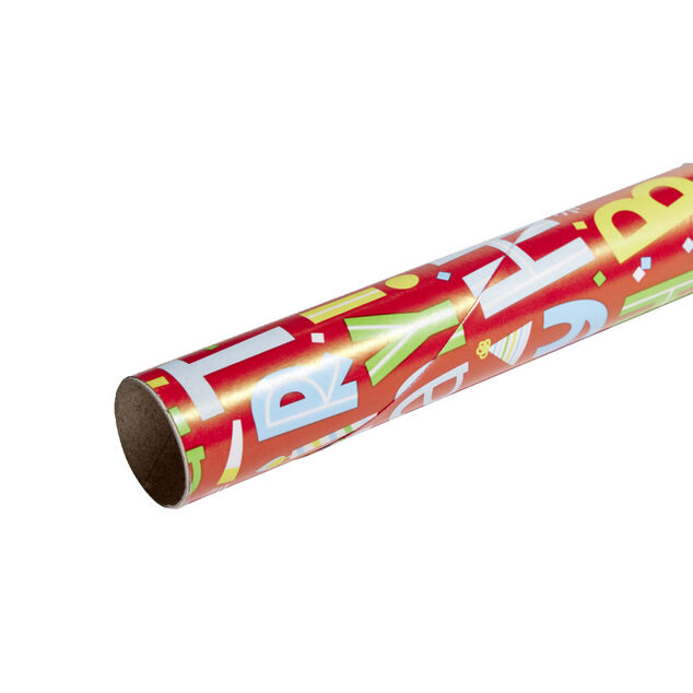 Papier cadeau 2m th&egrave;me festif (6 mod&egrave;les)