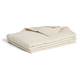 Couvre lit 220x240cm effet nid d'abeille polyester