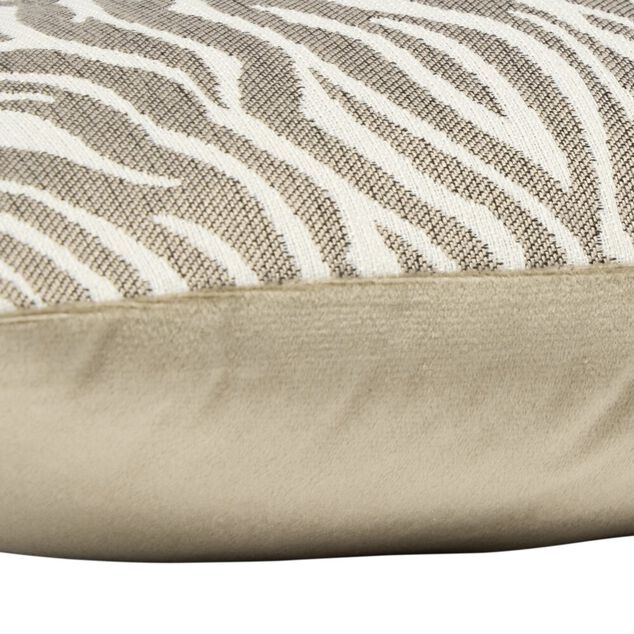 Coussin jacquard z&egrave;bre 30x50cm (2 mod&egrave;les)